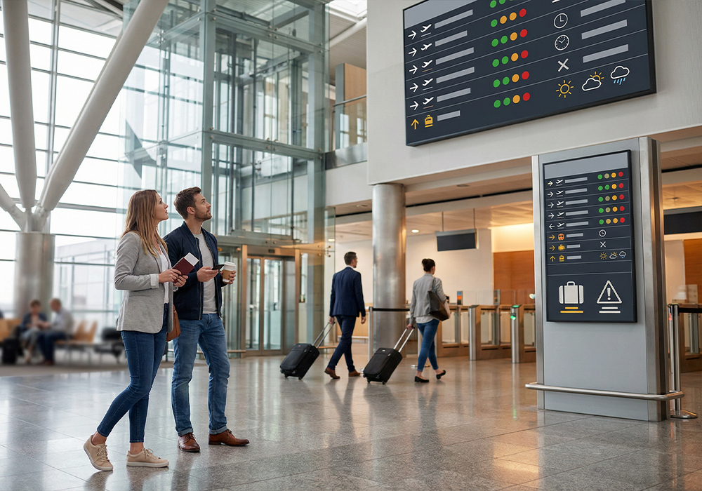 Die richtigen Informationen zur richtigen Zeit für Ihre Passagiere