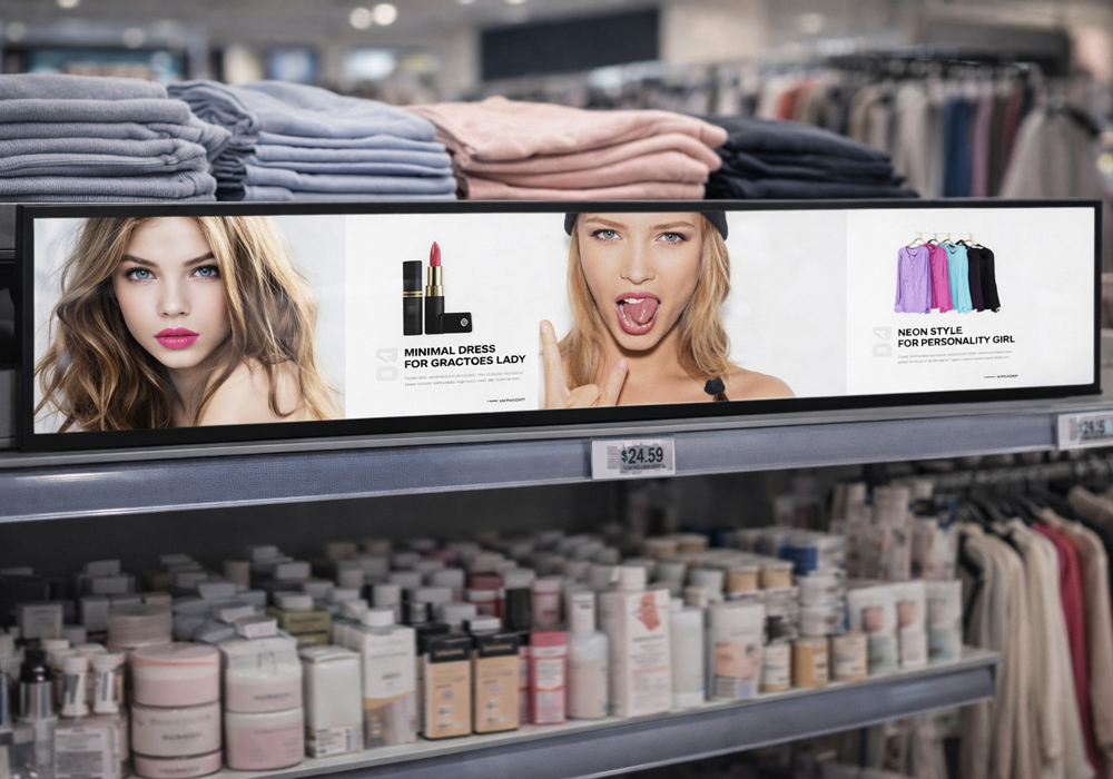 Corevo Shelf Label: Stretched Screens