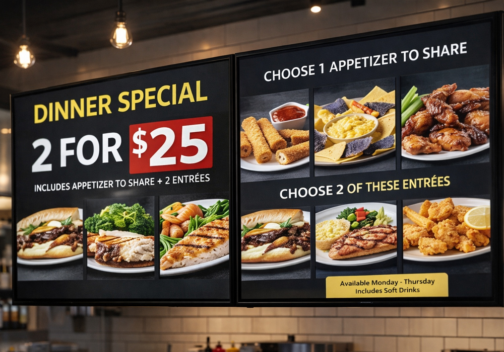 Cross-Advertising Displays